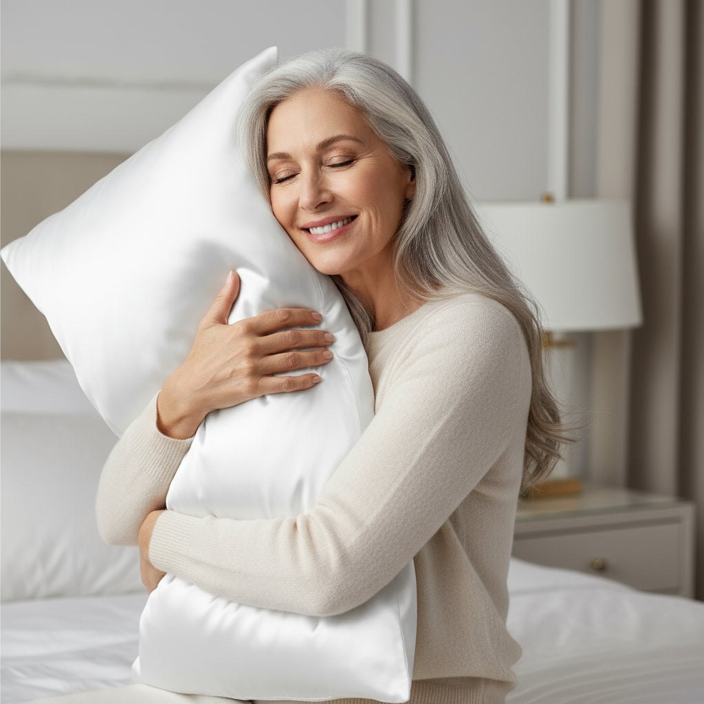 Maison Ann Silk Pillowcase - Queen Size